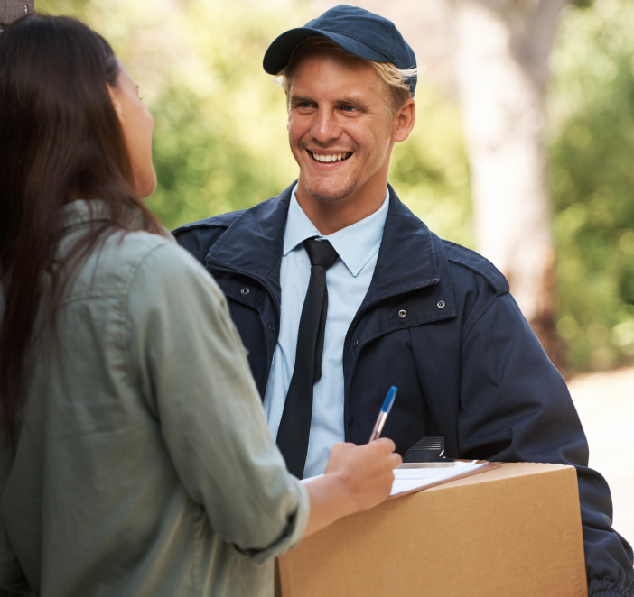 Livraison d'objet à une cliente