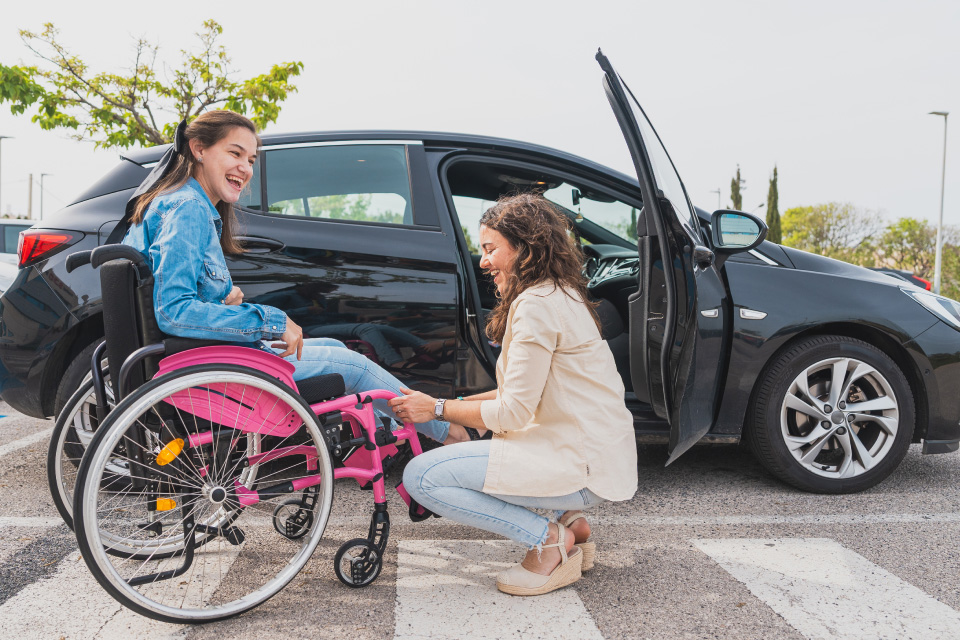 Transport de personnes à mobilité réduite