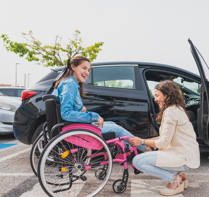 accompagnement transport personne à mobilité réduite